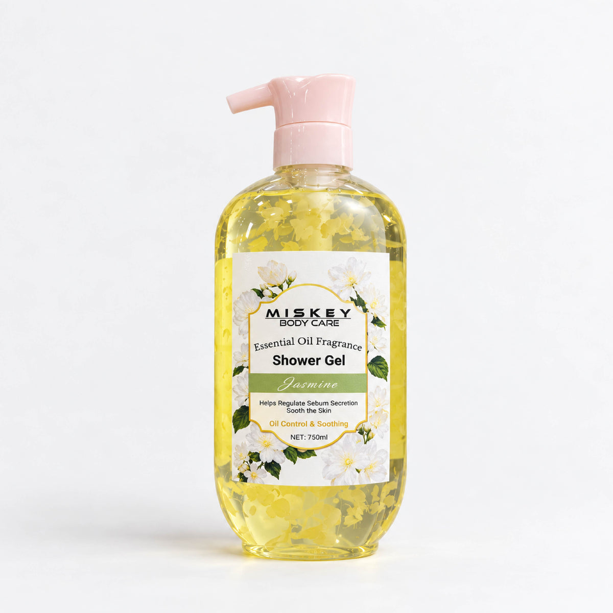 Miskey Essential Oil Fragrance Shower Gel - Jasmine