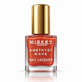 Miskey Makeup Amethyst Wave Nail Lacquer - Electric Burnt Orange