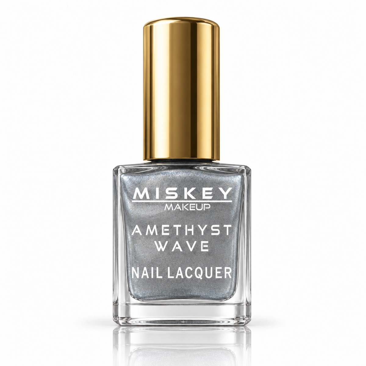Nail Paint - Gilded Silver / Metallic Shimmer
