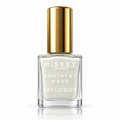 Miskey Makeup Amethyst Wave Nail Lacquer - Soft Ivory Cream / Pearlescent White