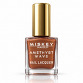 Miskey Makeup Amethyst Wave Nail Lacquer - Copper Metallic Sparkle / Warm Bronze Shimmer
