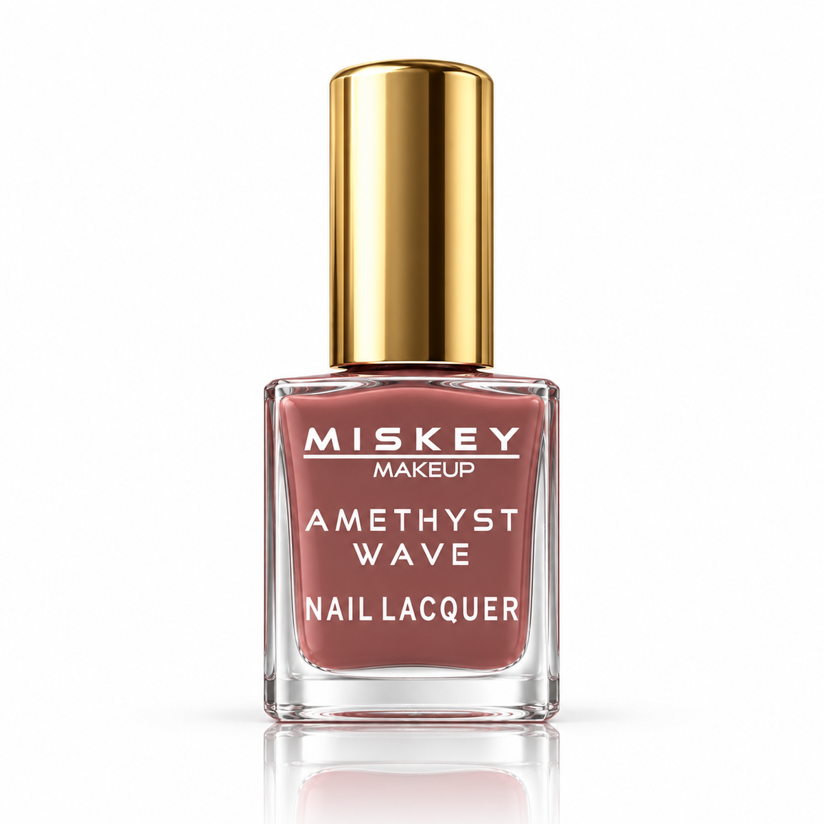 Miskey Makeup Amethyst Wave Nail Lacquer - Warm Mauve / Terracotta Rose