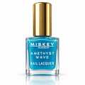 Miskey Makeup Amethyst Wave Nail Lacquer - Ocean Blue Shimmer