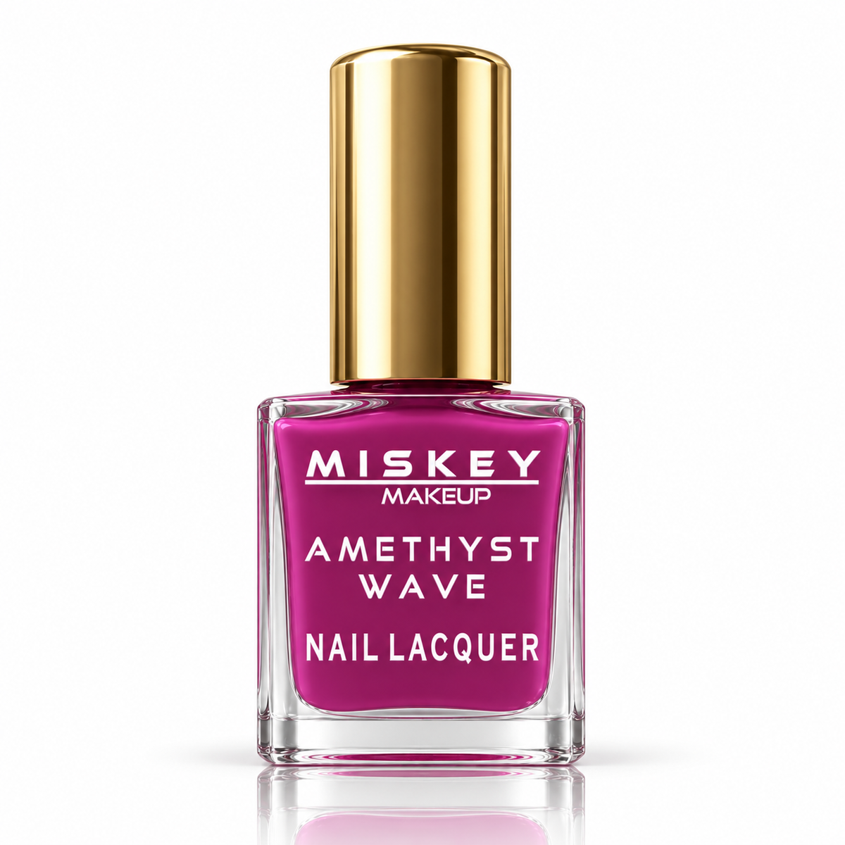 Miskey Makeup Amethyst Wave Nail Lacquer - Vivid Magenta / Orchid Berry