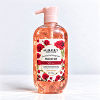 Miskey Essential Oil Fragrance Shower Gel - Rose