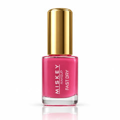 Miskey Makeup Fast Dry Nail Lacquer - Bright Magenta / Bold Fuchsia