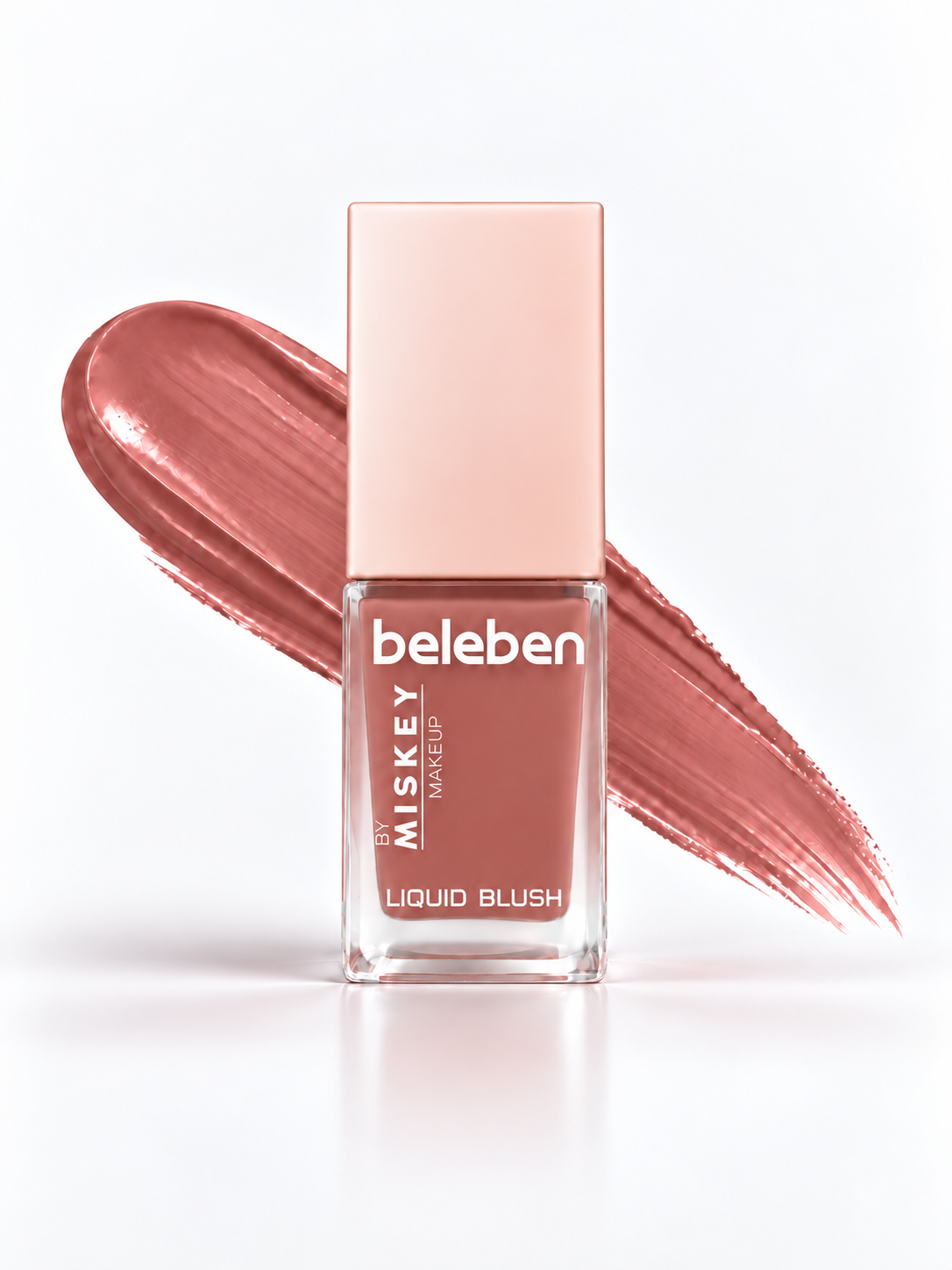Beleben Liquid Blush by Miskey Makeup - Dusty Soft Pink / Rose Nude